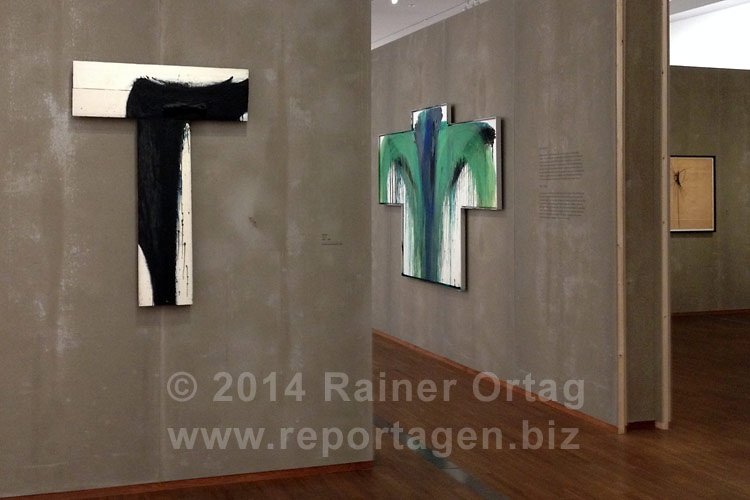 Arnulf Rainer Retrospektive in der Albertina Wien 2014