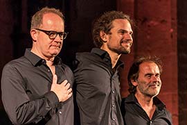 Dieter llg Trio in der Stiftskirche Tbingen am 23. September 2018