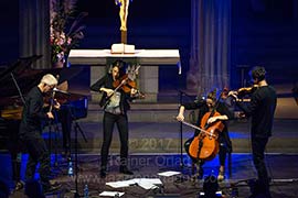 Radio String Quartet Vienna in der Stadtkirche Esslingen am 29. September 2017