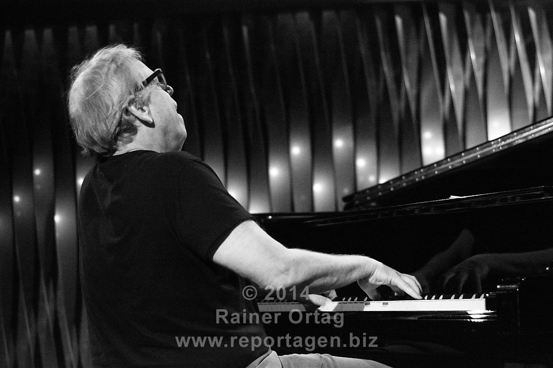 Kenny Werner - David Sanchez Quartet am 22.5.2014 im Jazzclub BIX in Stuttgart